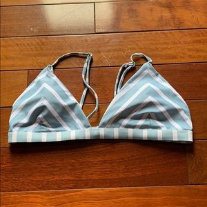 Triangle striped top